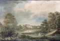 View of Safslaholm Castle in Sweden - Johan Fredrik Julin