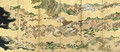 Six Fold Screen depicting Battle of the Genji and the Heike Clans 2 - Yusetsu Kaiho