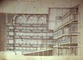Drury Lane Theatre sectional drawing of the interior - Henry Holland