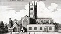 The Cathedral Church of St Saviour and St Mary Overie Southwark - Wenceslaus Hollar