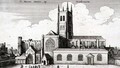The Cathedral Church of St Saviour and St Mary Overie Southwark - Wenceslaus Hollar