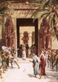 Moses and Aaron before Pharaoh - William Brassey Hole