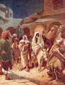 Joseph and Mary arrive at Bethlehem but find there is no room for them at the inn - William Brassey Hole