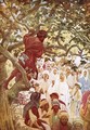 Jesus summoning Zacchaeus the publican to entertain him at his house - William Brassey Hole