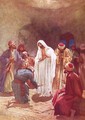 Jesus childing Thomas for his unbelief - William Brassey Hole