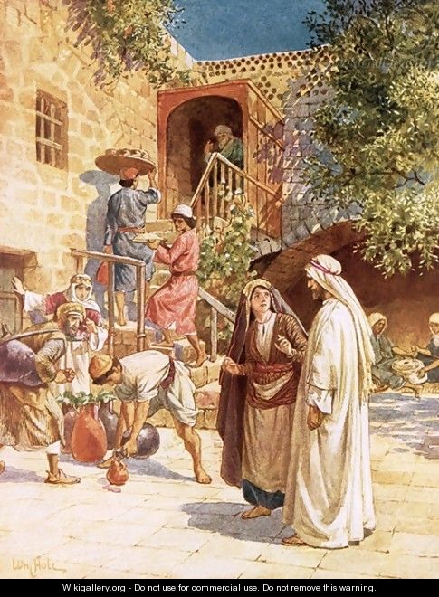 The marriage in Cana - William Brassey Hole