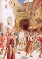 Jesus entering Jesusalem - William Brassey Hole