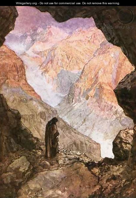 Elijah in the desert of Horeb - William Brassey Hole