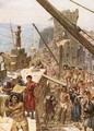 Rebuilding the wall of Jerusalem under Nehemiah - William Brassey Hole