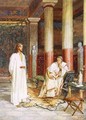 Jesus being interviewed privately by Pontius Pilate - William Brassey Hole