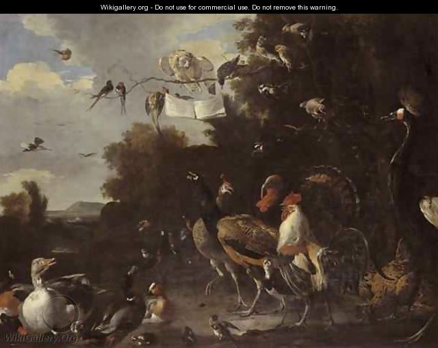 Bird Concert - Melchior de Hondecoeter