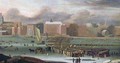 A Frost Fair on the Thames at Temple Stairs - Abraham Danielsz Hondius