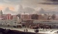 Frost Fair on the Thames - Abraham Danielsz Hondius