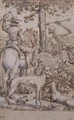 Death and the Huntsman - Hendrik I Hondius