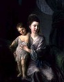 Anne Gardiner with her Eldest Son Kirkman - Nathaniel Hone