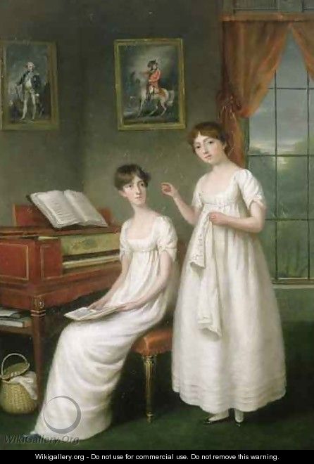 Portrait of the Irwin Sisters - Robert Home