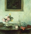 Still Life with Roses - Carl Vilhelm Holsoe