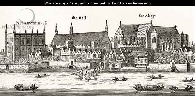 Westminster in 1647 - (after) Hollar, Wenceslaus