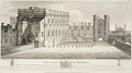 The Palace of Whitehall from a drawing in the Pepysian Library Cambridge - (after) Hollar, Wenceslaus