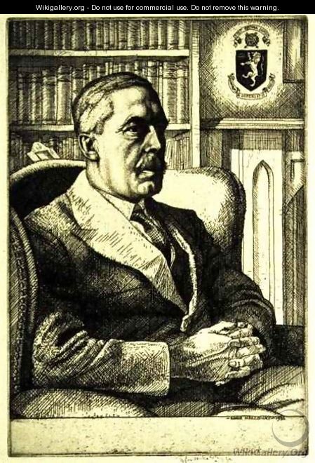 Portrait of Sir Cyril Norwood - Charles Edward Holloway