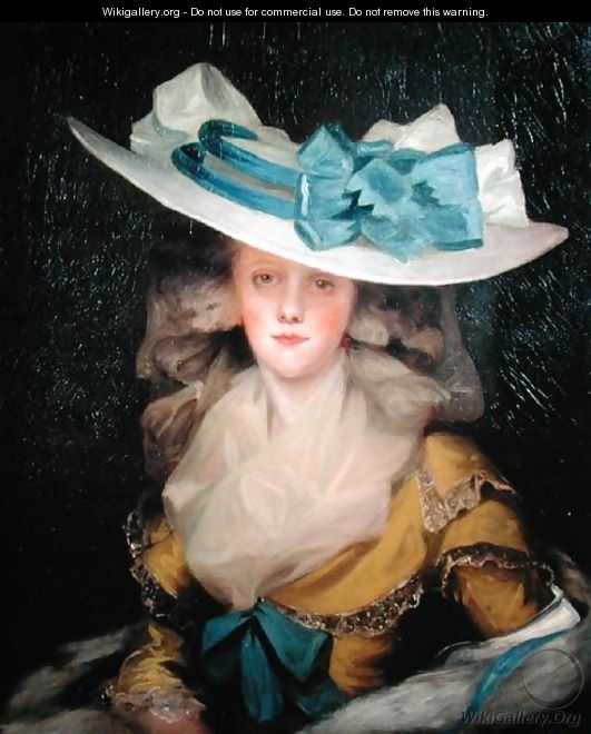 Portrait of Mary Benwell - John Hoppner