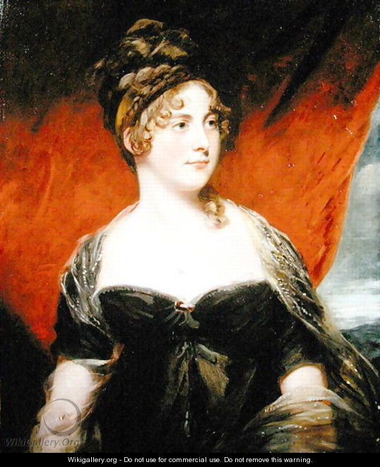 Portrait of Anne Garbett - John Hoppner