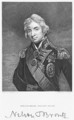 Portrait of Admiral Horatio Nelson with his signature - (after) Hoppner, John