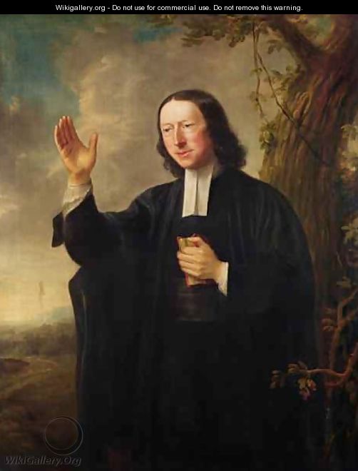 Portrait of John Wesley - Nathaniel Hone