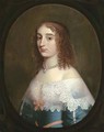 Portrait of Elizabeth Princess Palatine - (after) Honthorst, Gerrit van