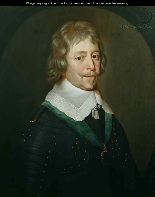 Portrait of Frederick Hendrik 1544-1647 Prince of Orange 1584-1647 - (after) Honthorst, Gerrit van