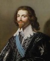 Portrait of George Villiers - (after) Honthorst, Gerrit van