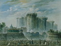 The Destruction of the Bastille - Jean-Pierr Houel