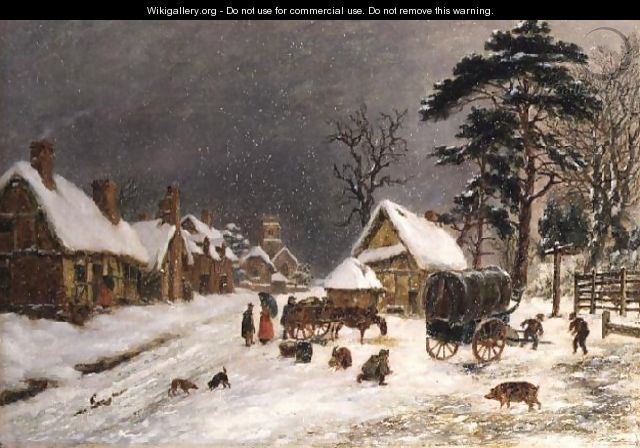 Snow Scene - Hopkins Horsley Hobday Horsley
