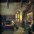 Rent Day at Haddon Hall - John Callcott Horsley