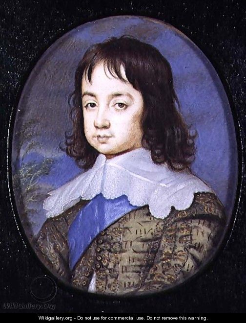 Charles II as a child - John Hoskins