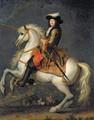 Equestrian Portrait of Louis XIV 1638-1715 - René-Antoine Houasse