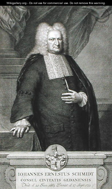 Johann Ernst Schmidt - Jacobus Houbracken