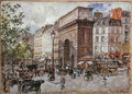 The Porte Saint Martin - Frederic-Anatole Houbron