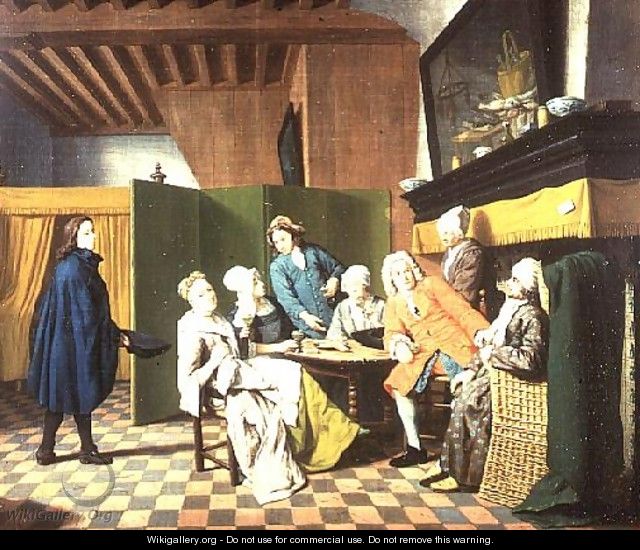 The Doctors Visits A Dutch Proverb The Doctor Inspects the General Health of His Patient - Jan Josef, the Elder Horemans