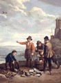 Fishermen on a Beach - Jan Josef, the Elder Horemans