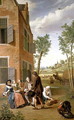 Figures in a Landscape - Jan Jozef, the Younger Horemans