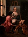 A Painters Studio - Jan Jozef, the Younger Horemans