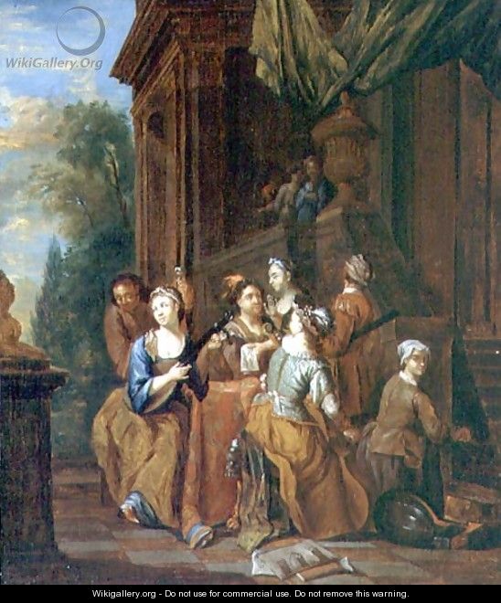 Musical Party - Jan Jozef, the Younger Horemans