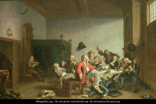 A Merry Party - Jan Jozef, the Younger Horemans