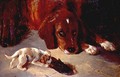 An Inquisitive Puppy - George W. Horlor