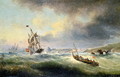 Shipping off the Spanish Coast - Thomas L. Hornbrook
