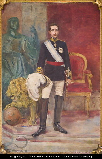 His Majesty King Alfonso XIII - Carlos Angel Diaz Huertas