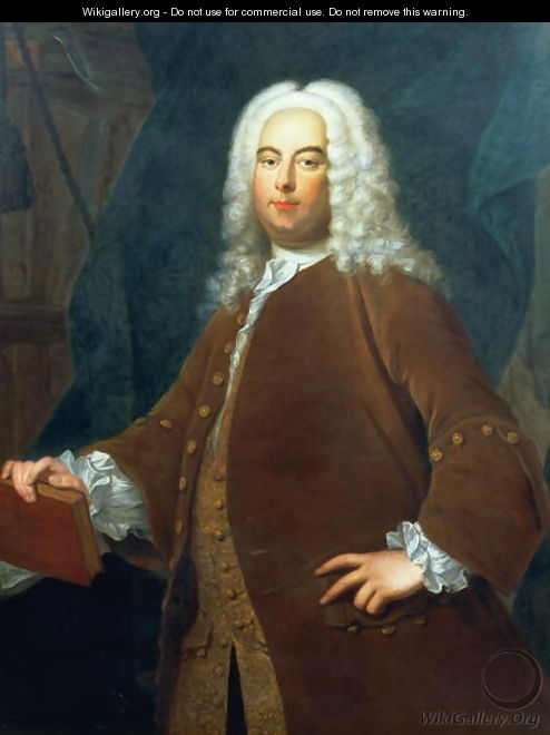 Portrait of George Frederick Handel 1685-1759 - (after) Hudson, Thomas