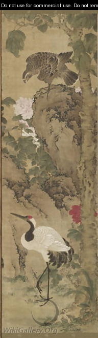 Birds and Flowers Qing Dynasty Kangxi Period - Wu Huan