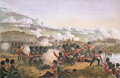 The Grand charge of the Guards on the Heights of the Alma during the Crimean War - L. Huard